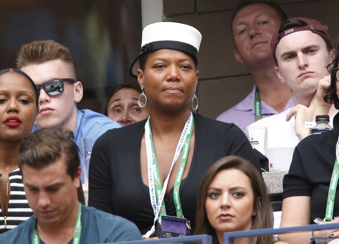 Queen Latifah no US Open (Foto: Reuters)