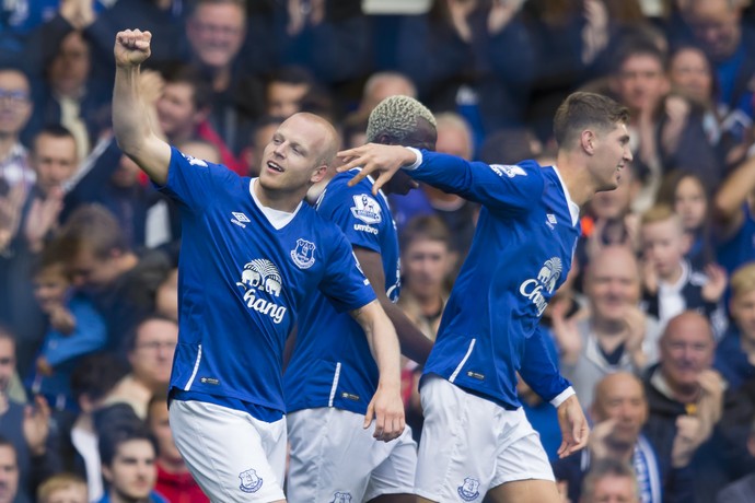 Steven Naismith - Everton x Chelsea (Foto: AP)