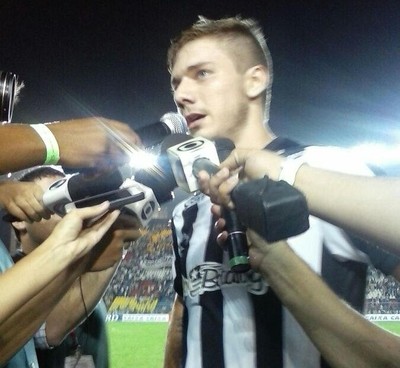 Luís Henrique marcou o terceiro gol do Botafogo (Foto: Divulgação/Botafogo)