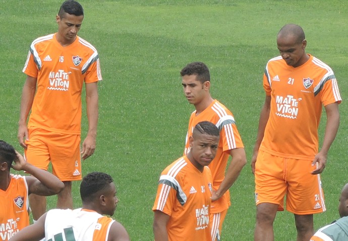 Treino reservas Fluminense Laranjeiras (Foto: Fred Huber)