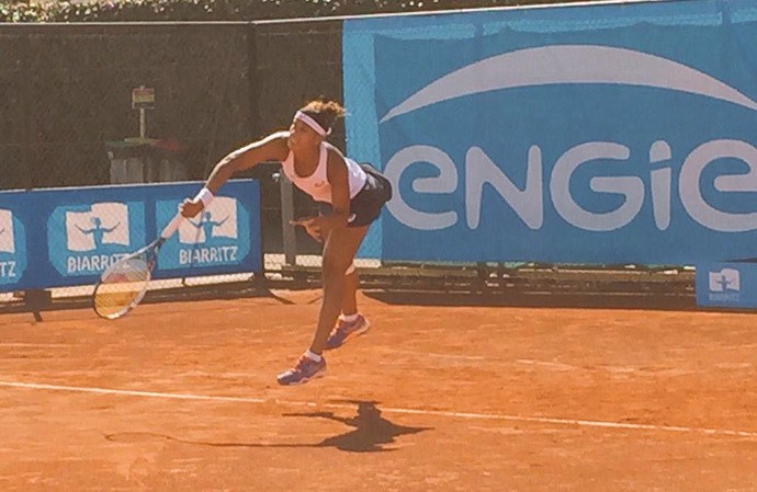 Teliana Pereira, Biarritz (Foto: Reprodução / Twitter)