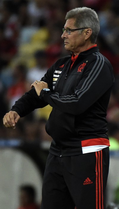 Oswaldo de Oliveira, Flamengo x Cruzeiro (Foto: André Durão)