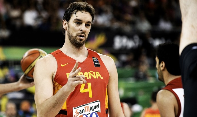 Pau Gasol Espanha basquete (Foto: Divulgação/FIBA)