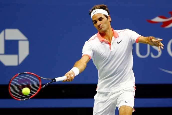 Roger Federer x Richard Gasquet, US Open (Foto: Getty Images)