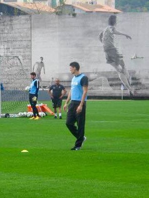 Corinthians treino (Foto: Diego Ribeiro)