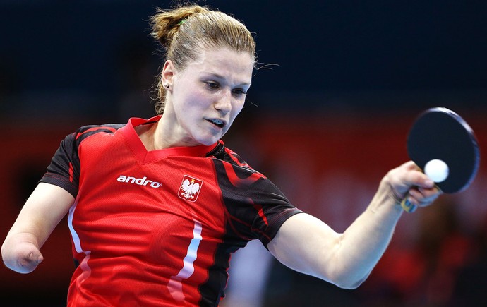 Natalia Partyka x Li Jie, Tenis de Mesa (Foto: Agência AP)