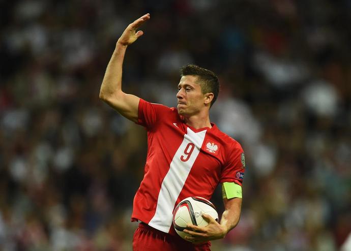 Lewandowski - Polônia (Foto: Reprodução/Twitter)