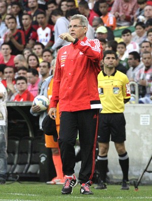 Oswaldo de oliveira,  Fluminense X Flamengo (Foto: Gilvan de Sousa / Flamengo)