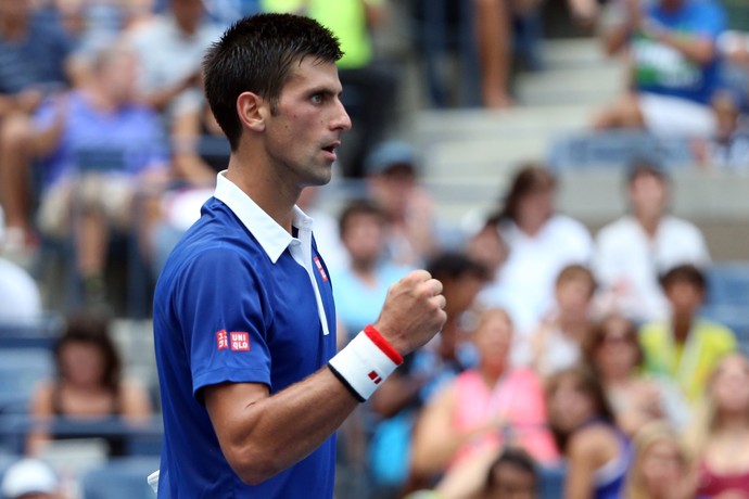 Novak Djokovic enfrenta Andreas Seppi no US Open (Foto: Getty Images)