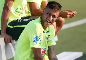 Neymar treino seleção Brasil (Foto: Rafael Ribeiro / CBF)