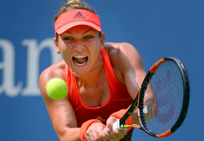 Simona Halep conquista segunda vitória no US Open 2015 (Foto: Reuters)