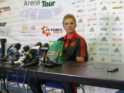 Oswaldo de Oliveira Flamengo  (Foto: Fred Gomes/ Globoesporte.com)