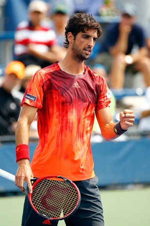 Thomaz Bellucci joga nas duplas no US Open (Foto: Getty Images)