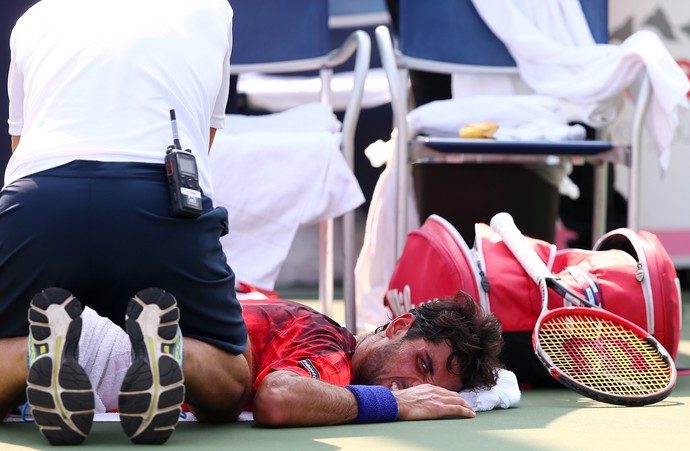 Thomaz Bellucci, costas, US Open (Foto: Getty Images)