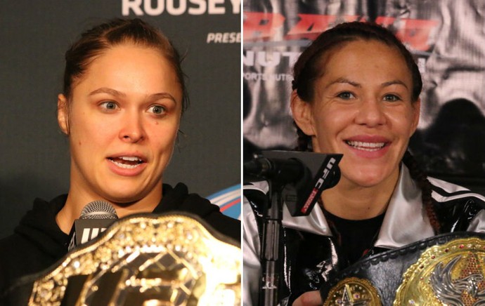 Ronda Rousey Cris Cyborg UFC MMA (Foto: Evelyn Rodrigues)