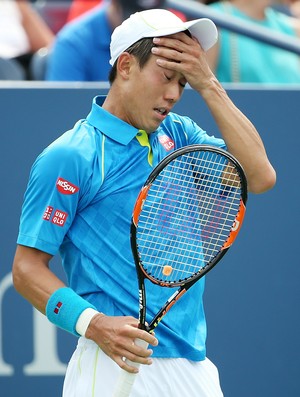 Kei Nishikori Tênis US Open (Foto: Getty Images)