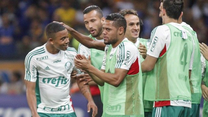 Cruzeiro x Palmeiras Gabriel Jesus (Foto: Thomas Santos/Agif/Estadão Conteúdo)