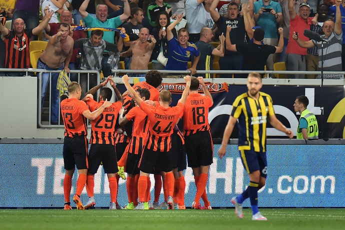 Shakhtar vence Fener e se classifica 3 x 0 (Foto: AFP)