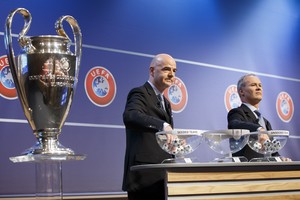 Sorteio Liga dos Campeões (Foto: AP)