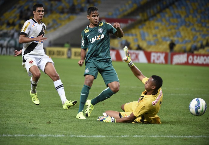 Gol Evandro Vasco x Coritiba Maracanã (Foto: André Durão)