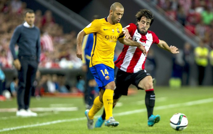 Mascherano Barcelona Athletic Bilbao (Foto: EFE)