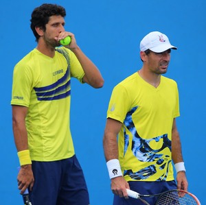 Melo e Dodig: vitória veio no tie-break (Foto: Getty Images)