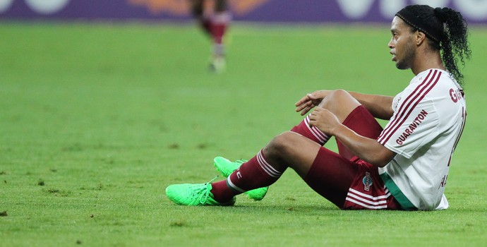 Ronaldinho Gaúcho Internacional x Fluminense (Foto: GUSTAVO GRANATA/AGIF/ESTADÃO CONTEÚDO)