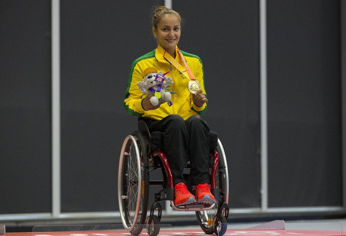 tênis de mesa Joyce Oliveira Parapan (Foto: Leandro Benjamin/CPB/MPIX)