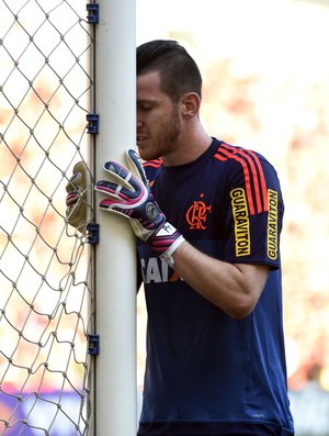 Paulo Victor Flamengo x Santos Maracanã (Foto: André Durão)