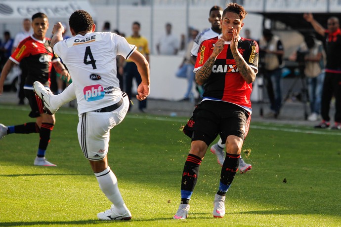 Pablo Guerrero Ponte Preta Flamengo (Foto: Douglas Pingituro / Agência Estado)