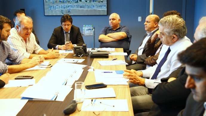 Reunião Copa Sul-Minas Porto Alegre Arena do Grêmio (Foto: Rodrigo Fatturi/Grêmio)