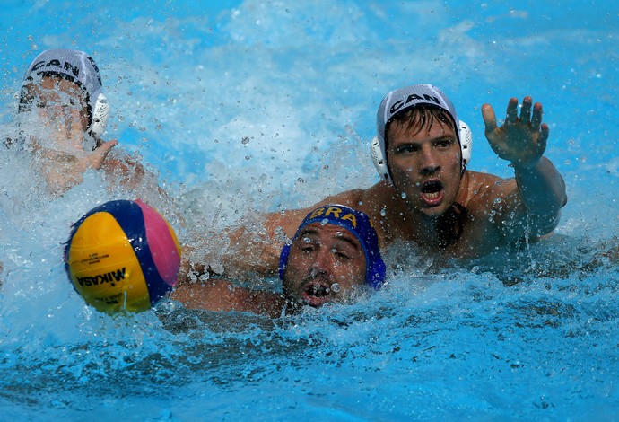 Brasil e Canadá fizeram um jogo muito equilibrado (Foto: Satiro Sodré/SMPRESS)