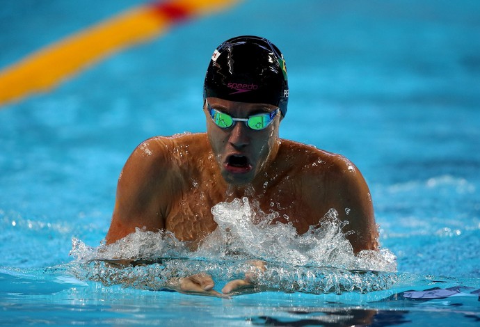 Thiago Pereira - prata nos 200m medley no Mundial (Foto: Satiro Sodré/SMPRESS)