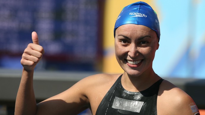 Poliana Okimoto, 10km - Mundial de esportes aquáticos (Foto: Satiro Sodre/SSPress)