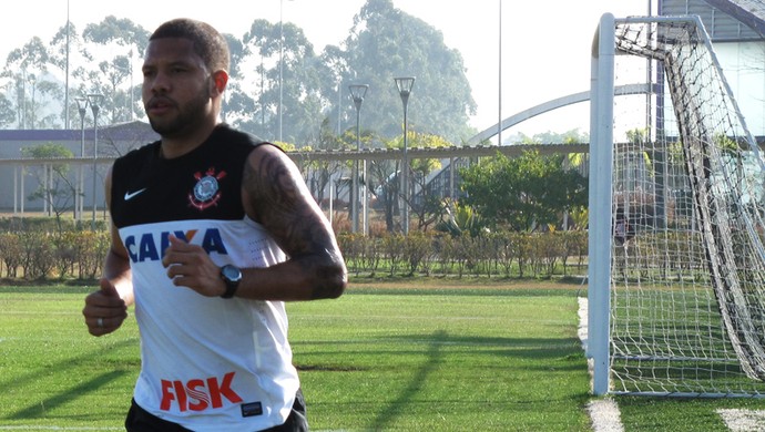 Guilherme Andrade Treino Corinthians (Foto: Rodrigo Faber)