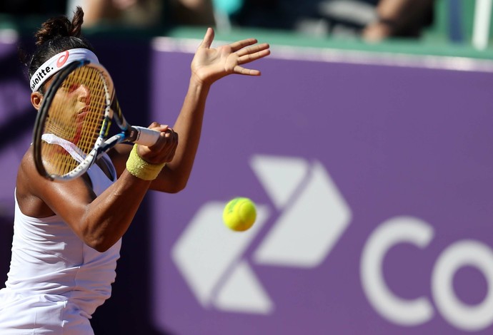 Teliana Pereira WTA Florianópolis (Foto: Cristiano Andujar/Divulgação)