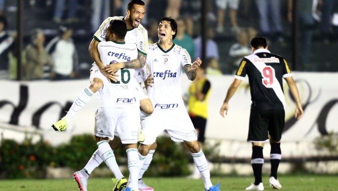 Leandro Pereira gol Palmeiras Vasco (Foto: Wilton Junior / Agência Estado)