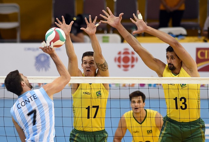 vôlei final brasil x argentina pan-americano 2015 (Foto: Gaspar Nobrega/inovafoto)