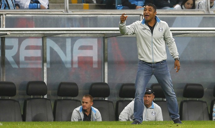 Grêmio x Sport Arena grêmio Roger Machado Arena do Grêmio (Foto: Lucas Uebel/Grêmio)