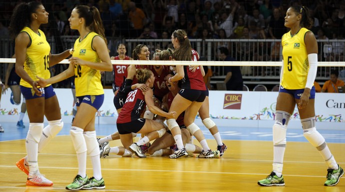 vôlei; brasil; jogos pan-americanos; estados unidos (Foto: EFE/Orlando Barría)