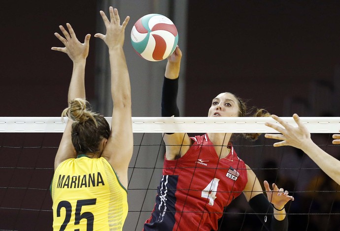 vôlei; brasil; jogos pan-americanos; estados unidos (Foto: Jeff Swinger/Reuters)