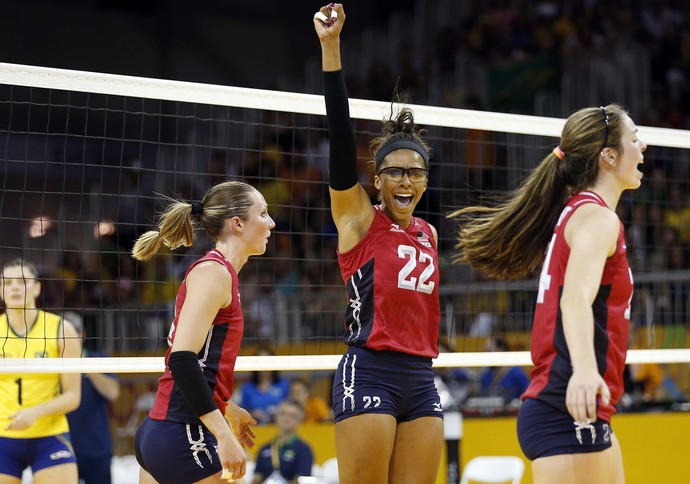 vôlei; brasil; jogos pan-americanos; estados unidos (Foto: Jeff Swinger/Reuters)