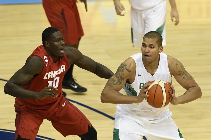 Brasil x Canadá basquete final pan-americano 2015 (Foto: William Lucas/inovafoto)