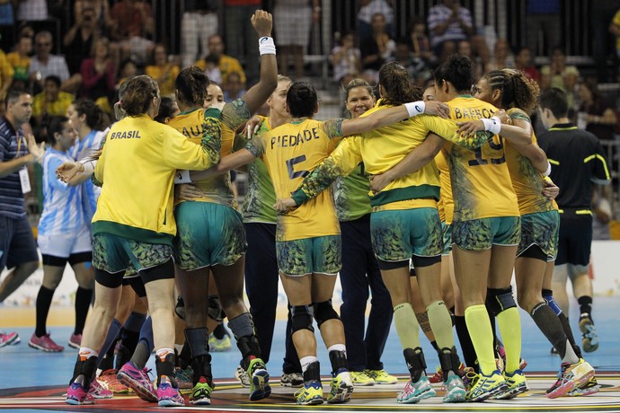 Handebol; Jogos Pan-Americanos (Foto: José Méndez/EFE)