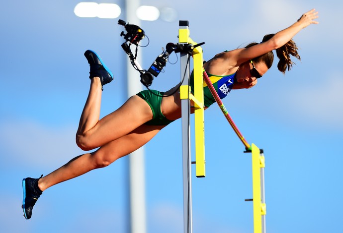 Pan de Toronto salto com vara Fabiana Murer Brasil (Foto: Wagner Carmo / CBAt)