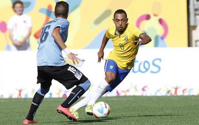 Dodô Brasil Uruguai Pan (Foto: Rafael Ribeiro / CBF)