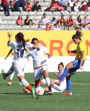 Brasil x México futebol pan-americano 2015 (Foto: Danilo Borges/ME)