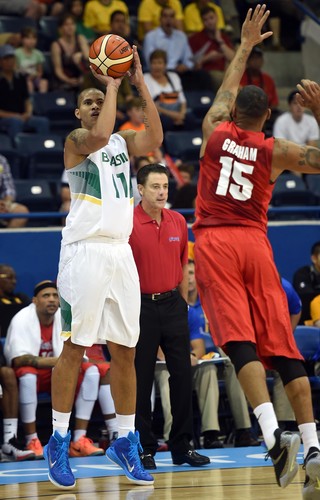 Hettsheimeir, Brasil x Porto Rico Basquete Jogos Pan-Americanos Toronto 2015 (Foto: Inova Foto)