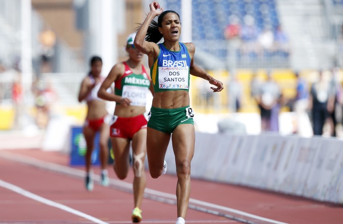 Juliana dos Santos atletismo Pan (Foto: Erich Schlegel-USA TODAY Sports)