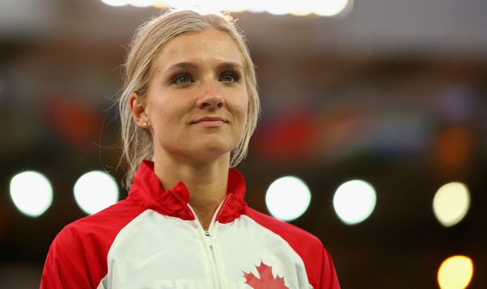 Brianne vai se poupar para o Mundial e disputar apenas o salto em distância do Pan (Foto: Mark Kolbe/Getty Images)